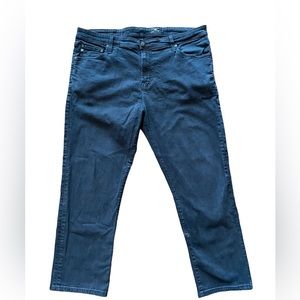 Adriano Goldschmied Jeans Mens 40x32 The Everett Slim Straight Black Pants